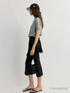 Textured Banana Linen Breathable Knit Tee - Relaxed Luxury Crewneck Summer Top