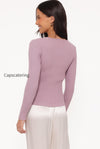 demi-twist-detail-knit-top-lavender