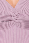 demi-twist-detail-knit-top-lavender