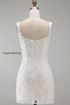 sparkly-white-beaded-thick-straps-floral-tight-short-cocktail-dress