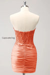 lilac-strapless-corset-pleated-tight-homecoming-dress-with-appliques