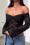 sexy-off-shoulder-lace-long-sleeve-fitted-crop-top