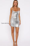 phantom-touch-metal-mesh-mini-dress-silver