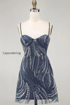 beaded-thick-straps-sparkly-navy-short-cocktail-dress