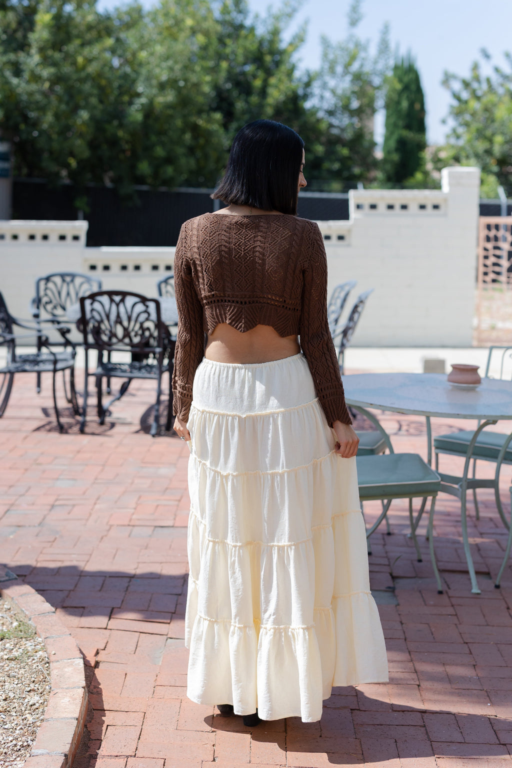 Tiered Maxi Skirt