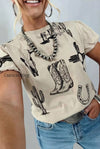 western-print-short-sleeve-t-shirt