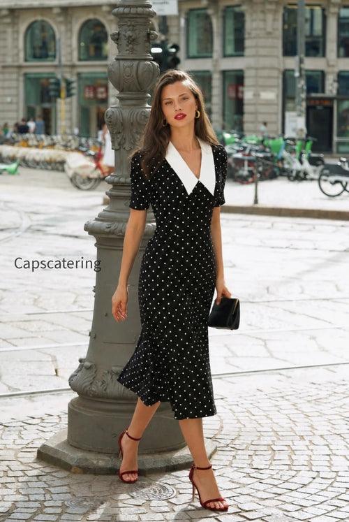 Gladys Polka Dot Dress