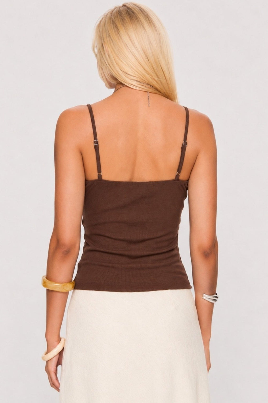 Beaded Cutout Cami